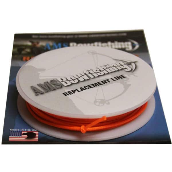 AMS Bowfishing Braided Dacron Replacement Line 200# 25 Yards Orange L20-25-ORG
