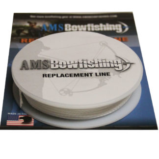 AMS Bowfishing Braided Dacron Replacement Line 350# 35 Yards White L21-35 -  Farmstead Outdoors