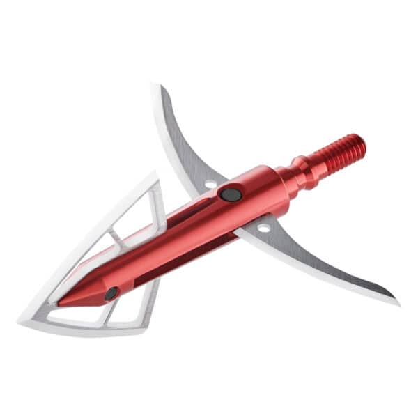 Bloodsport Broadheads Grave Digger Extreme 100 Grain 3 Pack Mechanical Blade Cut on Contact 2 1/4" Cut 10821