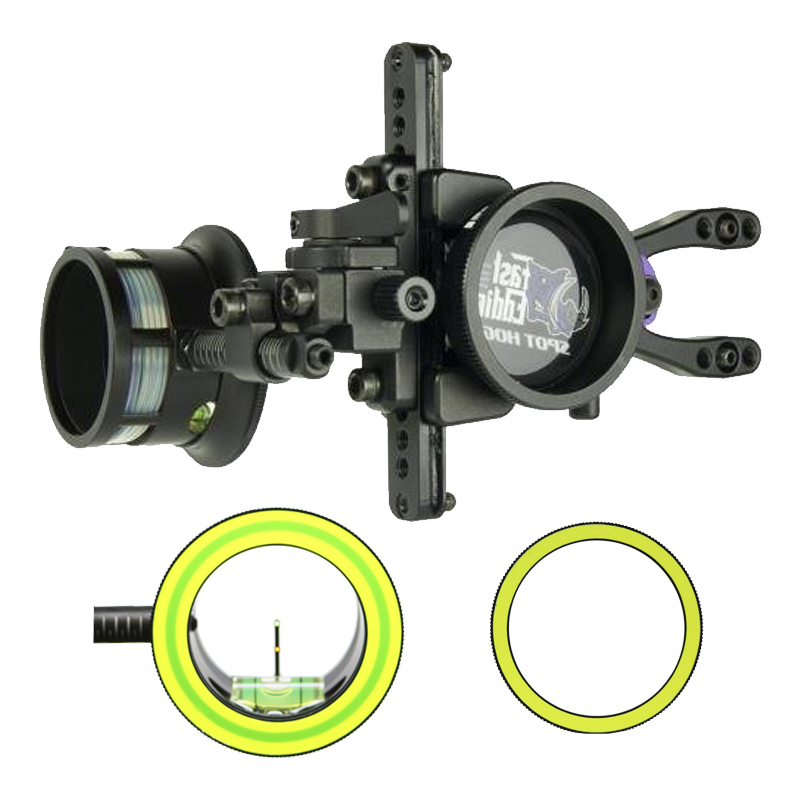 2019 Spot Hogg Fast Eddie XL 1 Pin Bow Sight Left Hand .019 Green for sale online 