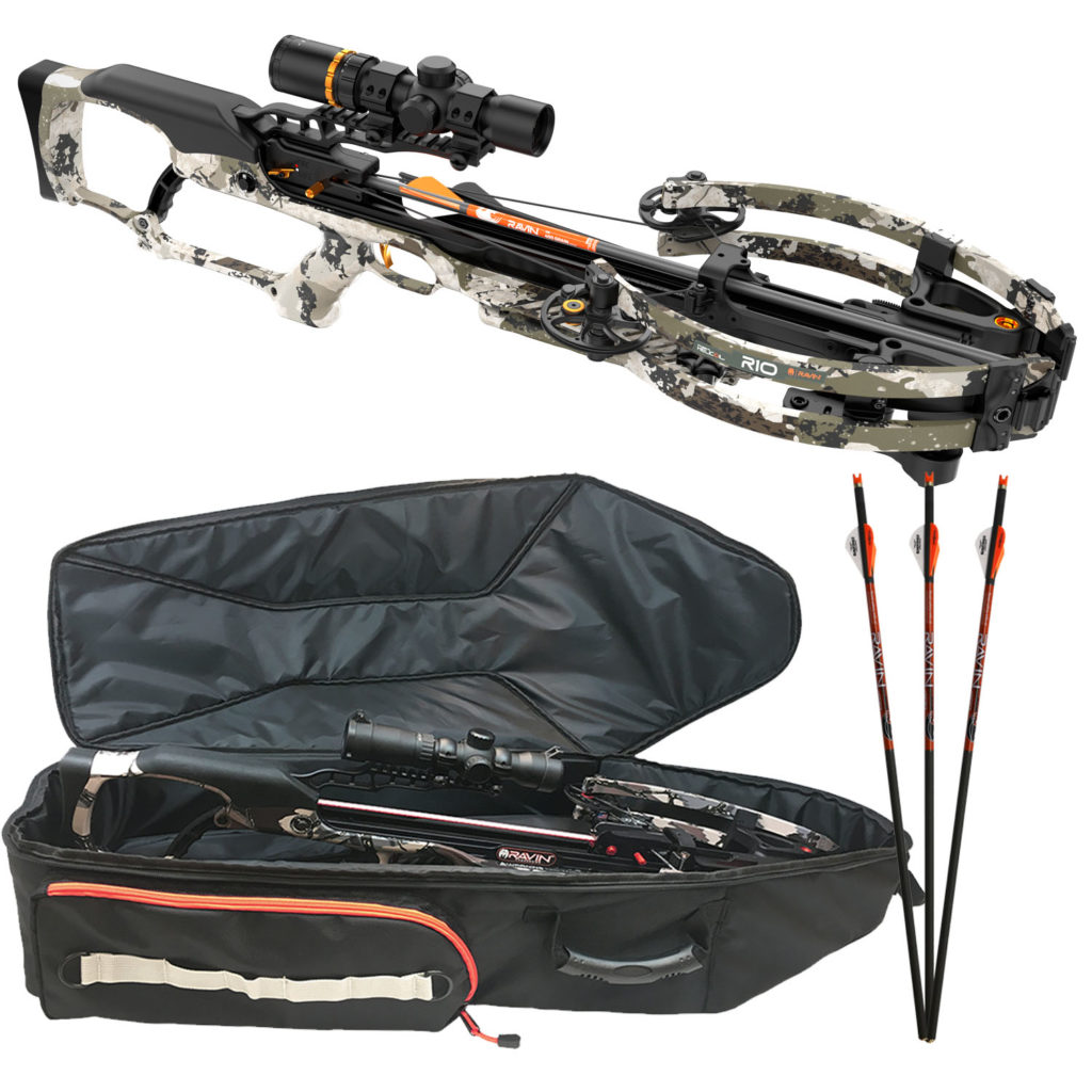 Ravin Crossbows R10 XK7 Camo 400fps w/Speed Lock Scope Package with