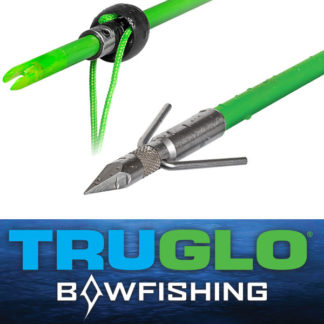 TRUGLO Bowfishing Arrow Speed Shot Standard Point w/ Slide Safety System  TG140C1G - Farmstead Outdoors