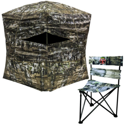 Primos Double Bull 360 Ground Blind 65150 with Chair