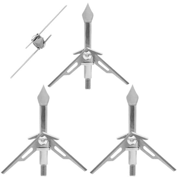 SIK Broadheads SK2 2 Blade Expandable 100 grain 2" Cutting Diameter 3 Pack ABH102SK2