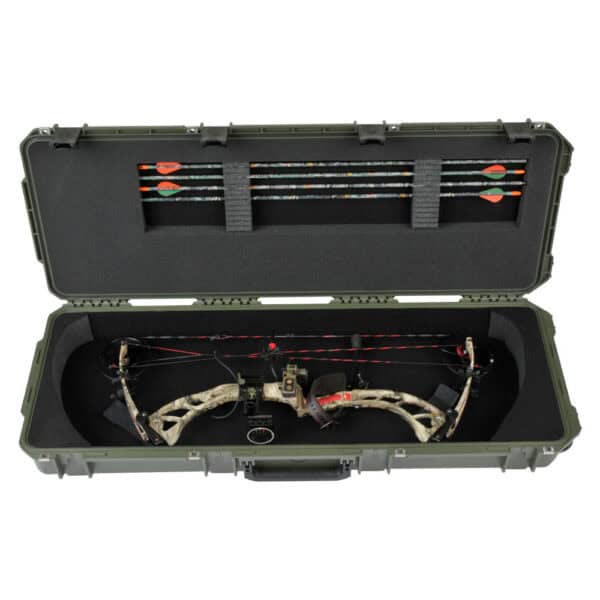 SKB Case Bow Case iSeries Parallel Limb 39"x13.5"x5" Olive Green 3i-4214-PL-M