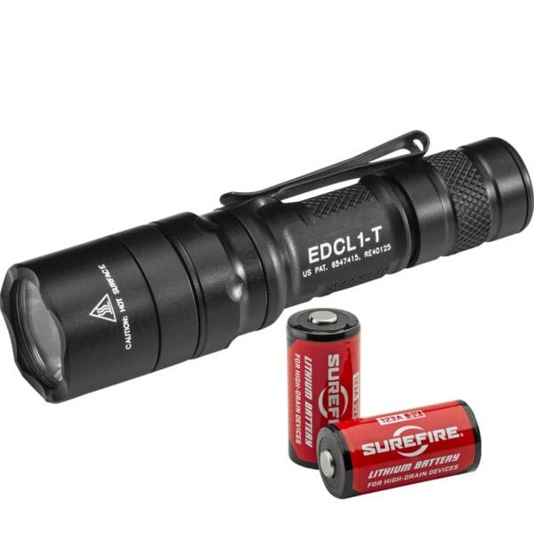 Surefire EDCL1-T Flashlight LED 500 Lumen EDCL1-T w/ 2 Free Batteries - Image 2