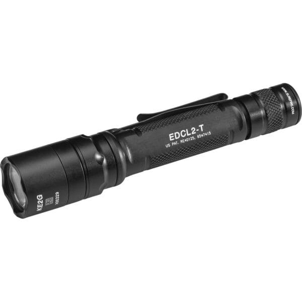 Surefire EDCL2-T Flashlight LED 1200 Lumen EDCL2-T w/ 2 Free Batteries