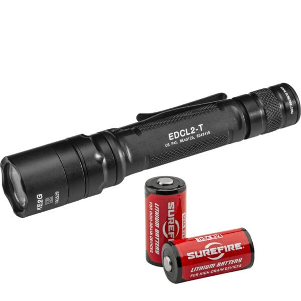 Surefire EDCL2-T Flashlight LED 1200 Lumen EDCL2-T w/ 2 Free Batteries - Image 2
