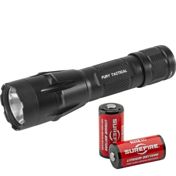 Surefire Fury DFT Tactical Flashlight LED 1500 Lumen FURY-DFT (Includes Two Free Surefire 123A Batteries!) - Image 2