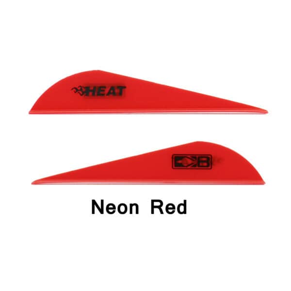 Bohning Heat Vane 2.5" Vane Neon Red
