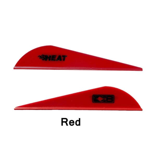 Bohning Heat Vane 2.5" Vane Red
