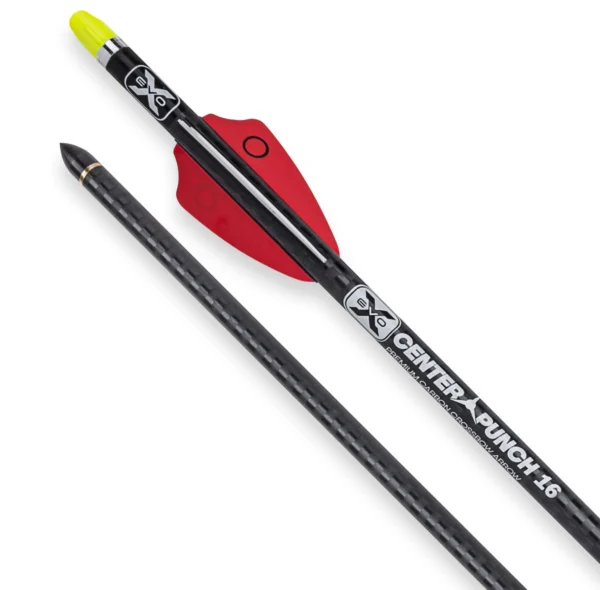 TenPoint Crossbow Bolts EVO-X Center Punch Carbon Arrows 20" w/molded ALPHA Nocks 6 Pack HEA-740.6