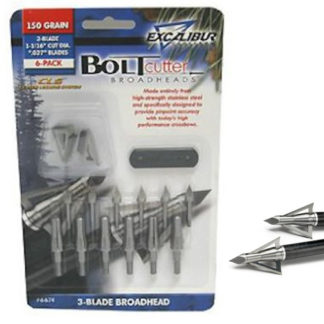 Excaliber Crossbow Boltcutter 150 Grain Stainless 3-Blade