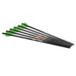 Excalibur Crossbow Diablo 18" Carbon Arrows 6 Pack For use on all Matrix Crossbows 22DV18-6 Excalibur Crossbow Diablo 18 Inch Carbon Arrow 6 Pack 22DV18-6