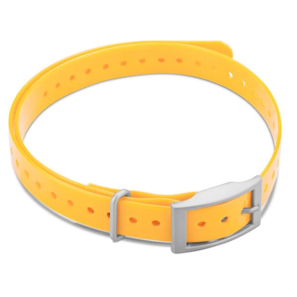 Garmin 3/4" Square Buckle Collar Strap Yellow