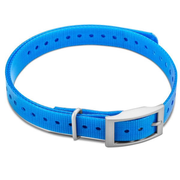Garmin 3/4" Square Buckle Collar Strap Blue