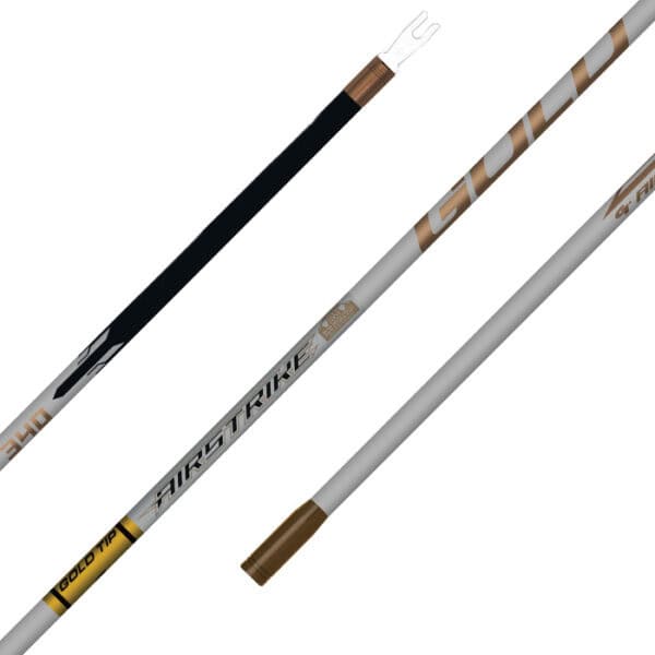 Gold Tip Arrows Airstrike 1 Dozen Bare Shafts .001" Straightness