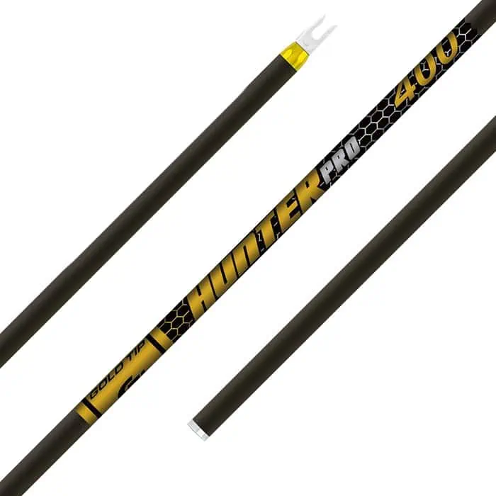 Gambo Per Frecce Gold Tip Hunter Black - Carbonio - Modello 2607