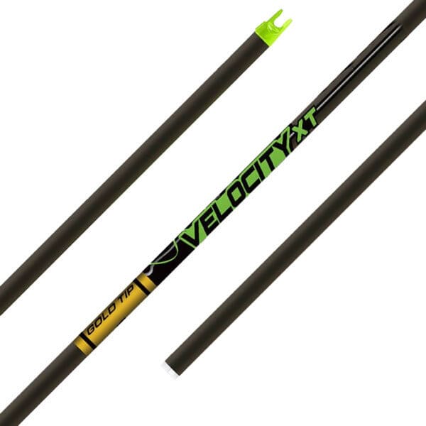 Gold Tip Arrows Velocity XT 1 Dozen Bare Shafts .003" Straightness