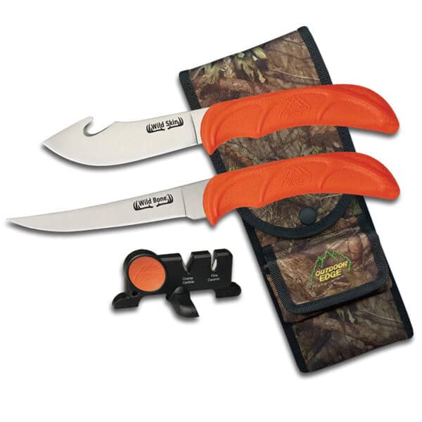 Outdoor Edge Wild Bone Skinning Boning Sharpener Combo