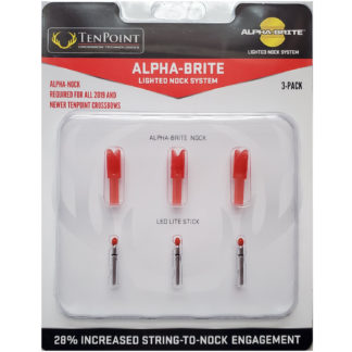 enPoint Alpha-Brite Lighted Nock System Red HEA-358R