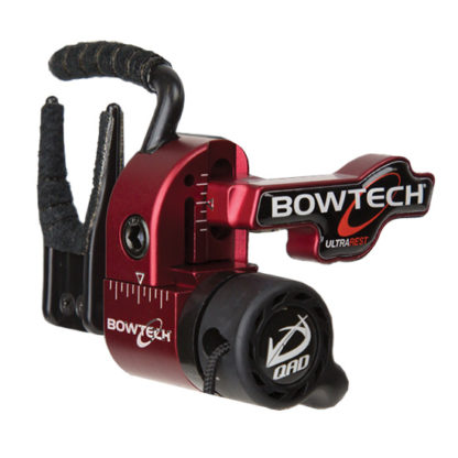 Bowtech Quality Archery Designs UltraRest HDX Arrow Rest Red Right Hand