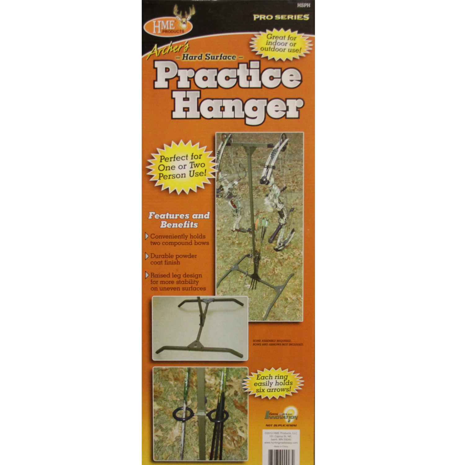 Hme Products Archer's Practice Hanger Olive Free Shipping 