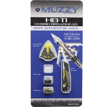 Muzzy Broadhead HB-TI Replacement Blades 397-TI