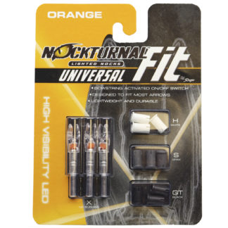 Nockturnal FIT Universal Size Orange Lighted Nock NT-315
