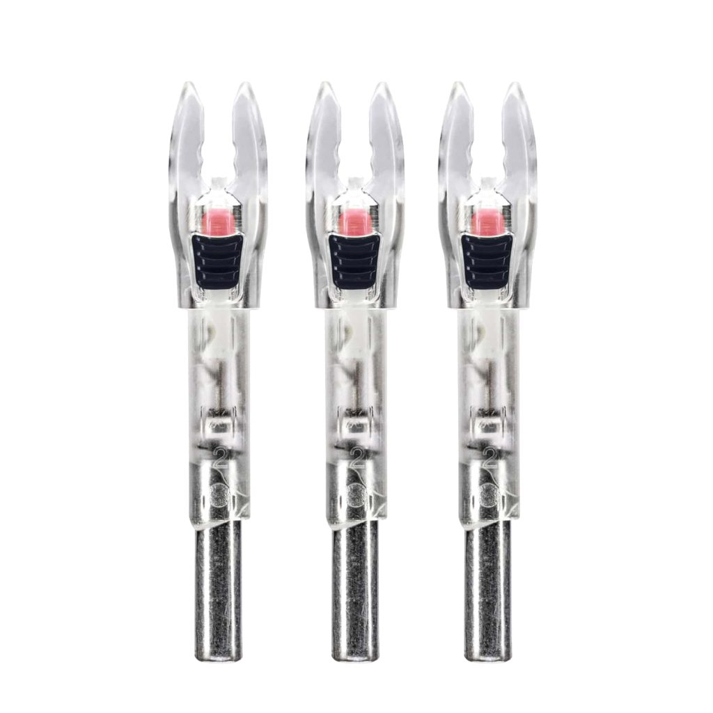 Nockturnal-01601 G Nock Shift Red 3pk NT-813