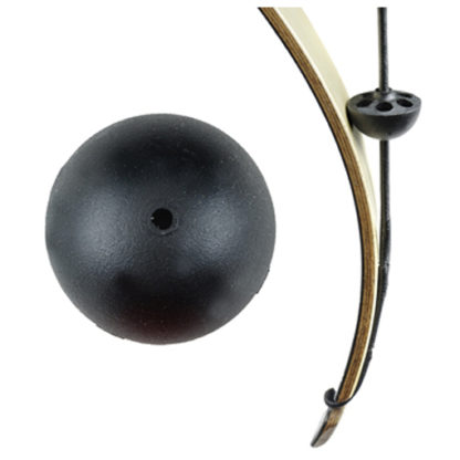Pine Ridge Archery Brush Button 2pk Black 2729-BK