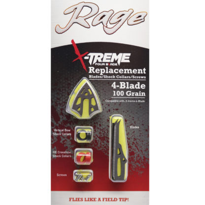 Rage Broadhead X-Treme Replacement Blades R51205