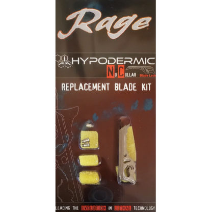 Rage Broadhead Replacement Blades Hypodermic NC R38105