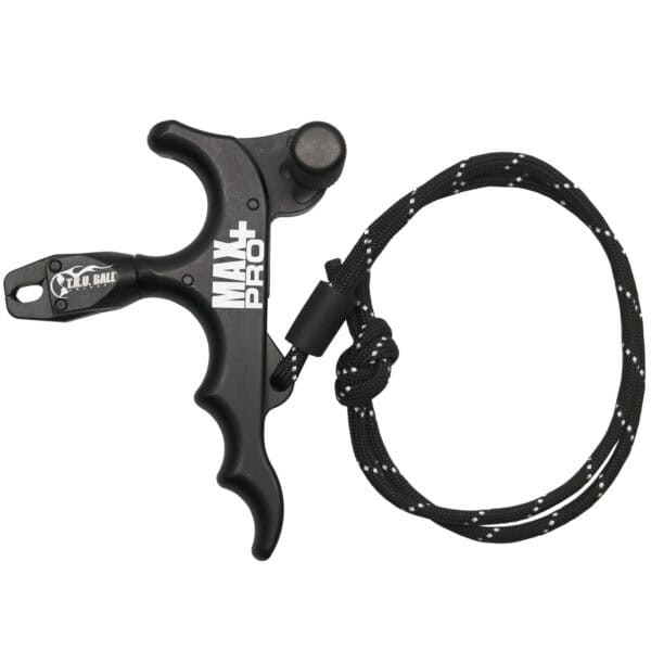 TRU Ball Archery Release Max Pro Plus 4 Finger Black