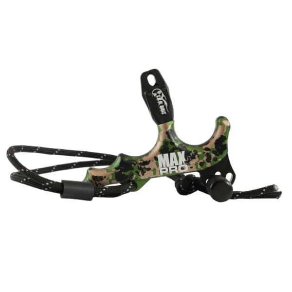 TRU Ball Archery Release Max Pro Plus 4 Finger Camo TMPP-CA
