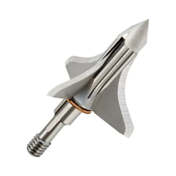 Trophy Taker Broadhead Shuttle T-Lok Stainless Steel 100 Grain 1 1/8" Dia 3 Pack T7003