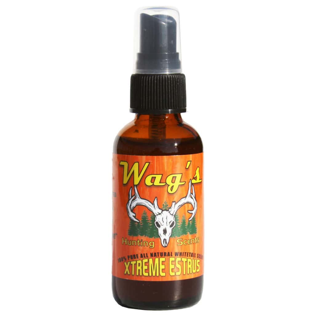 Wag's Hunting Scents Extreme Doe Estrus 100 Pure 2oz Glass Spray