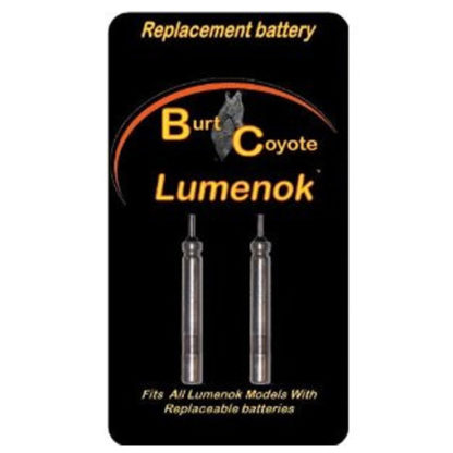 Burt Coyote Lumenok Replacement Batteries 2pk RB