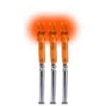 Lumenok Lighted Arrow Nock X Orange 3 Pack .204 ID X3 Lumenok Lighted Arrow Nock X Orange X3