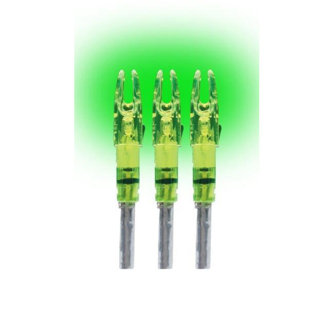 New Victory Archery Spot Nock Universal Fit Lighted Nocks Red 4 Pack ACNSLRD-4 