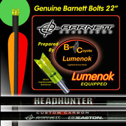 Lumenok Barnet Headhunter Bloodsport Bolt Green 22 inch BNECC223G