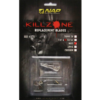 New Archery Products Killzone Maxx Broadhead Replacement Blades 60-730
