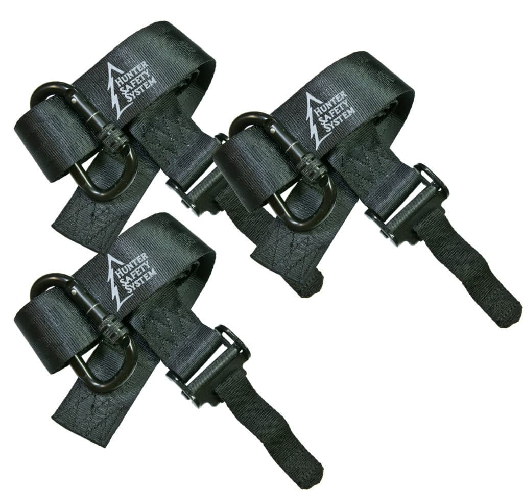 Hunter Safety System Quick Connect Treestrap with Carabiner 3 Pack QCS3