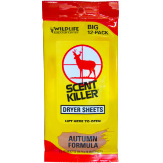 Wildlife Research Center Scent Killer Dryer Sheets