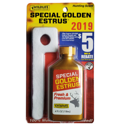 Wildlife Research Center Golden Estrus Doe Urine with Wick