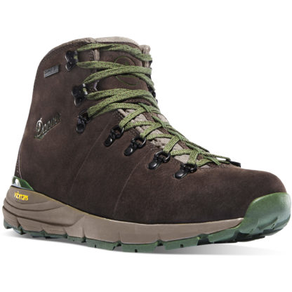 Danner Boots Mountain 600 Dark Brown Green Hiking Boot 62243