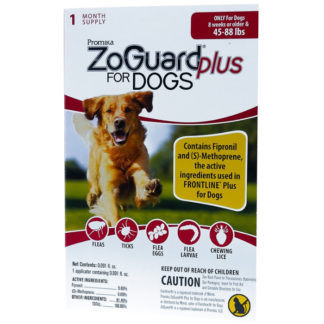 ZoGuard Plus For Dogs Flea and Tic 45-88 lbs