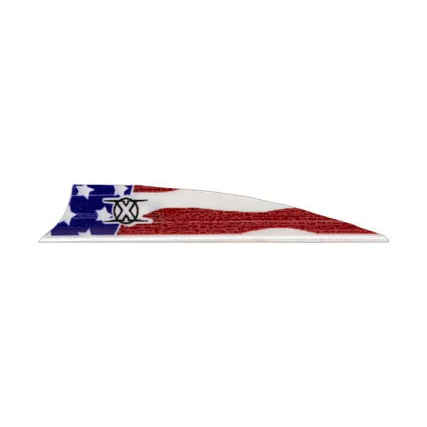 Bohning X Vane 3" Shield Cut Amaerican Flag