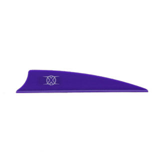 Bohning X Vane 3" Shield Cut Purple