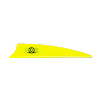 Bohning X Vane 3" Shield Cut Yellow